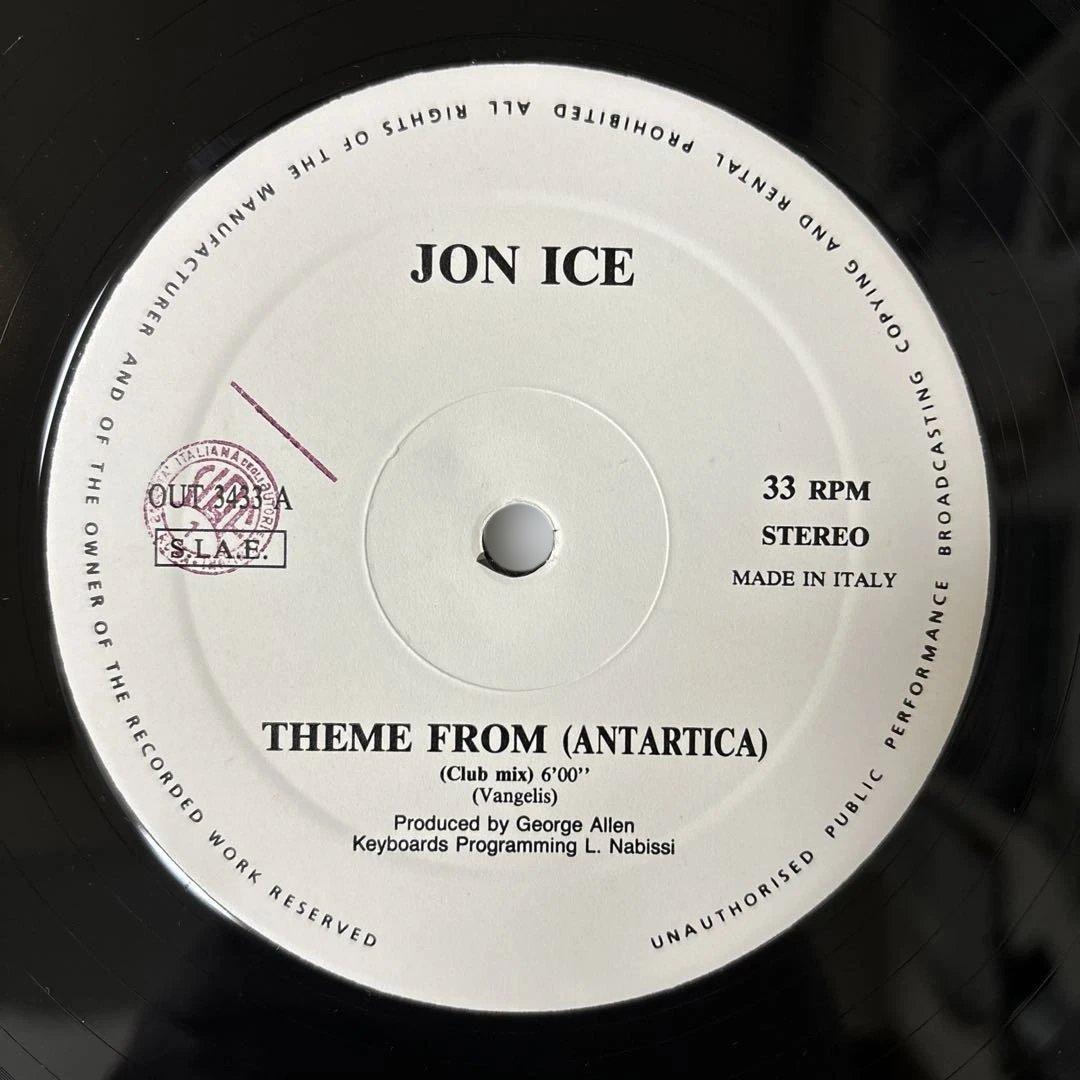⭐︎激レア盤⭐︎Jon Ice / Theme From Antartica（美品）