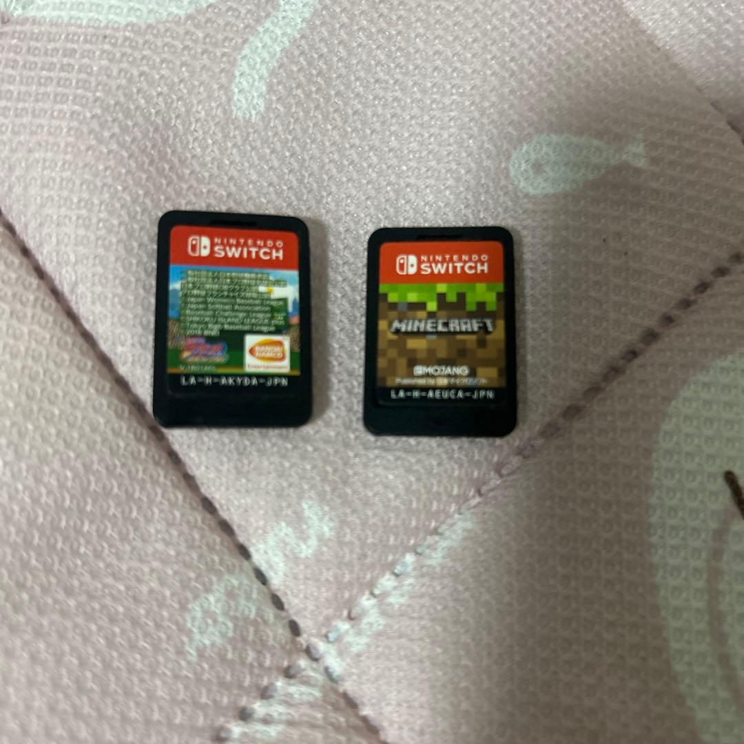 Minecraft & ファミスタ Nintendo Switchカセット