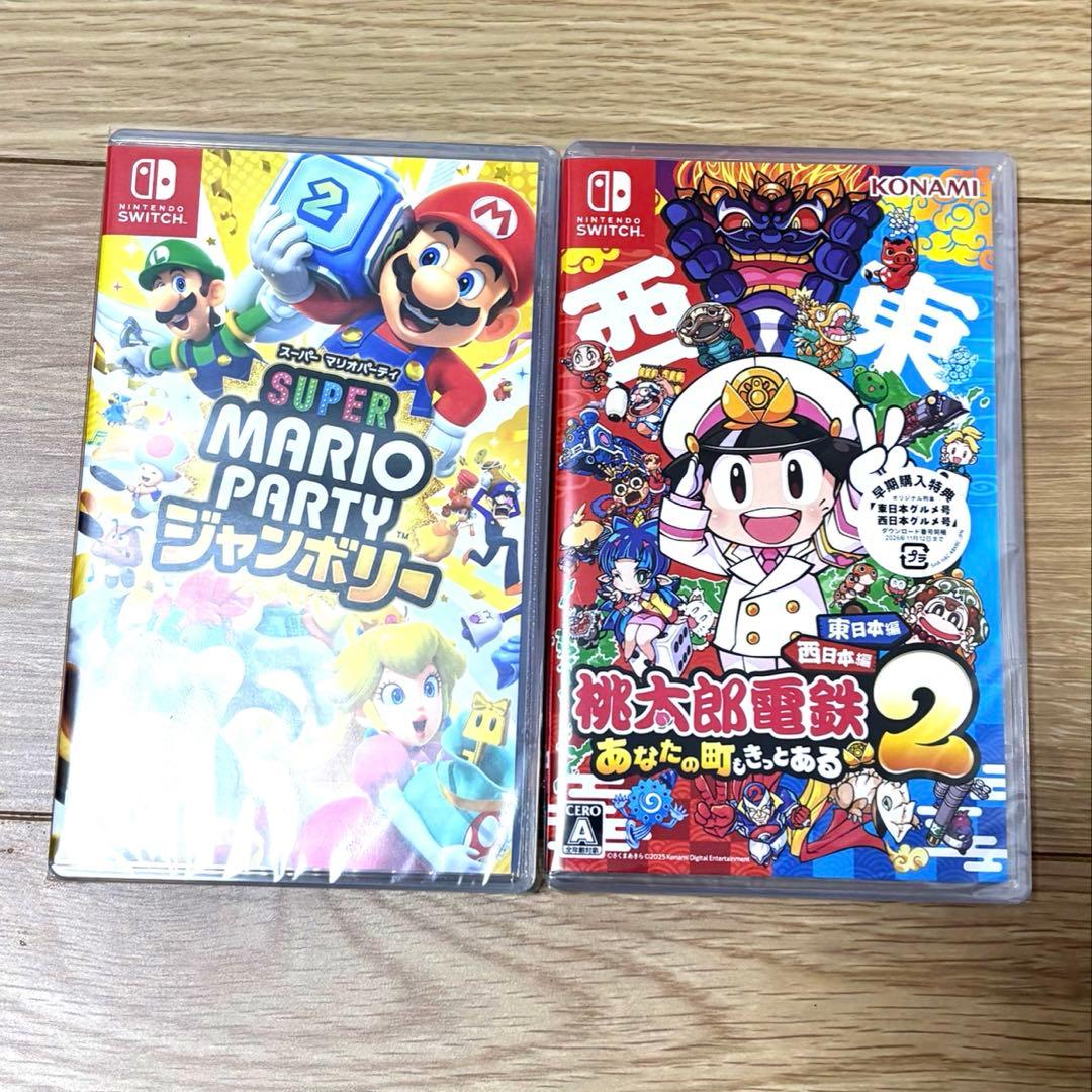 Nintendo Switch　マリオパーティ　桃太郎電鉄