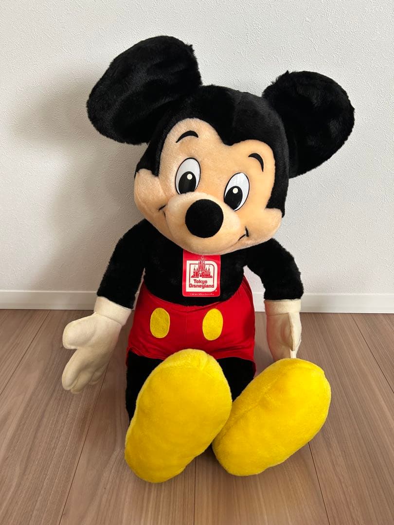 ミッキーマウス ぬいぐるみ 約60cm 東京ディズニーランド 1982年