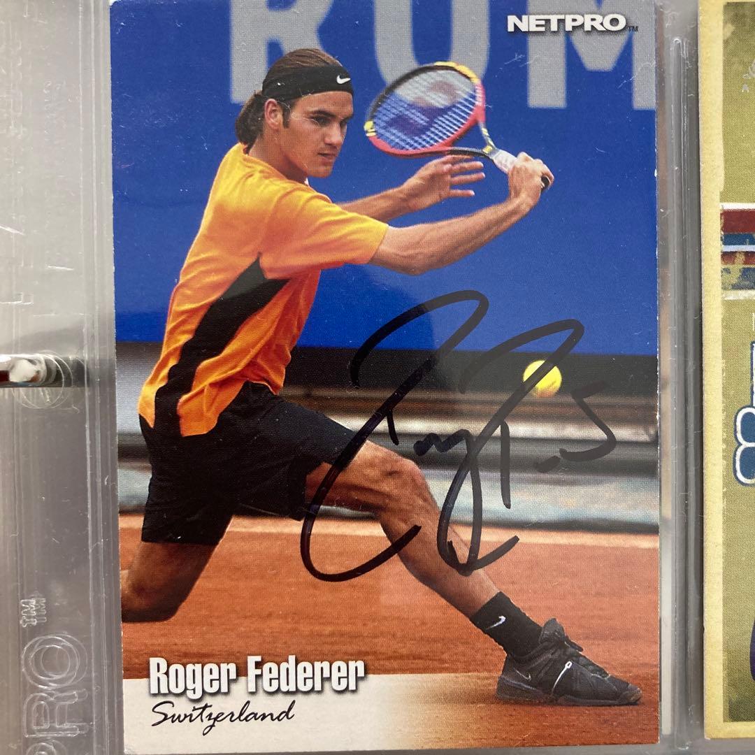 テニス　Roger Federer ロジャー・フェデラー　サインカード
