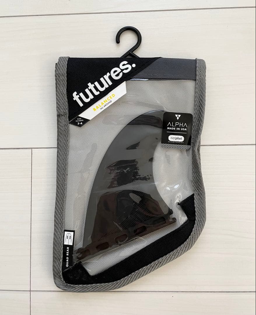 新品 futures ALPHA サーフボードフィン クアッドフィン リア