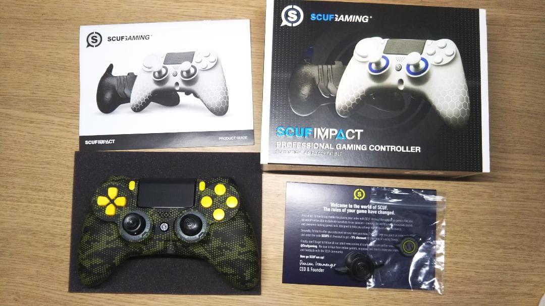 【新品】 SCUF IMPACT デジタルタップバンパーズ搭載