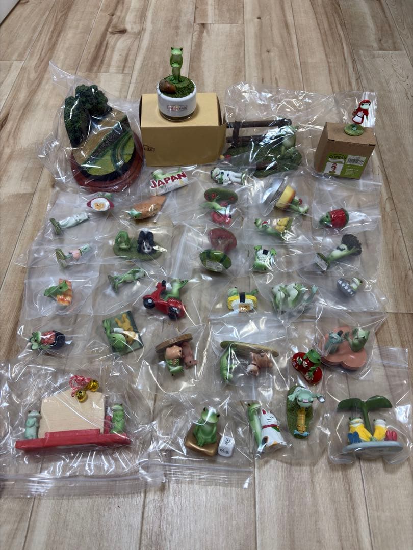 【増量】カエル コポー 置物 35点まとめ COPEAU フィギュア オルゴール