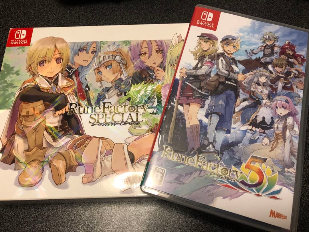 ルーンファクトリー4スペシャル メモリアルボックス&ルーンファクトリー5 セット