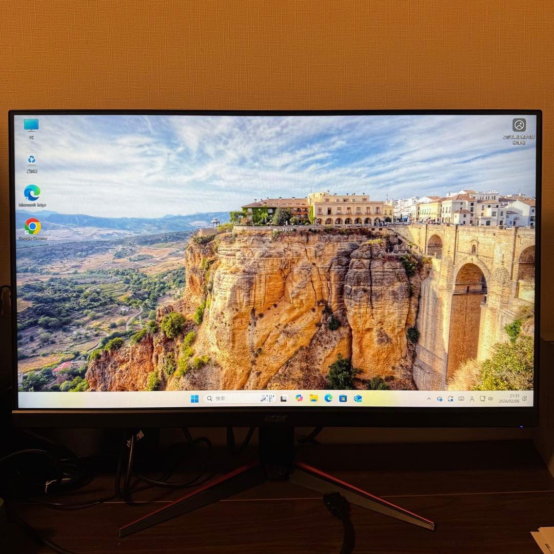 2023 Acer Nitro VG270 27インチ ゲーミングLCDモニター