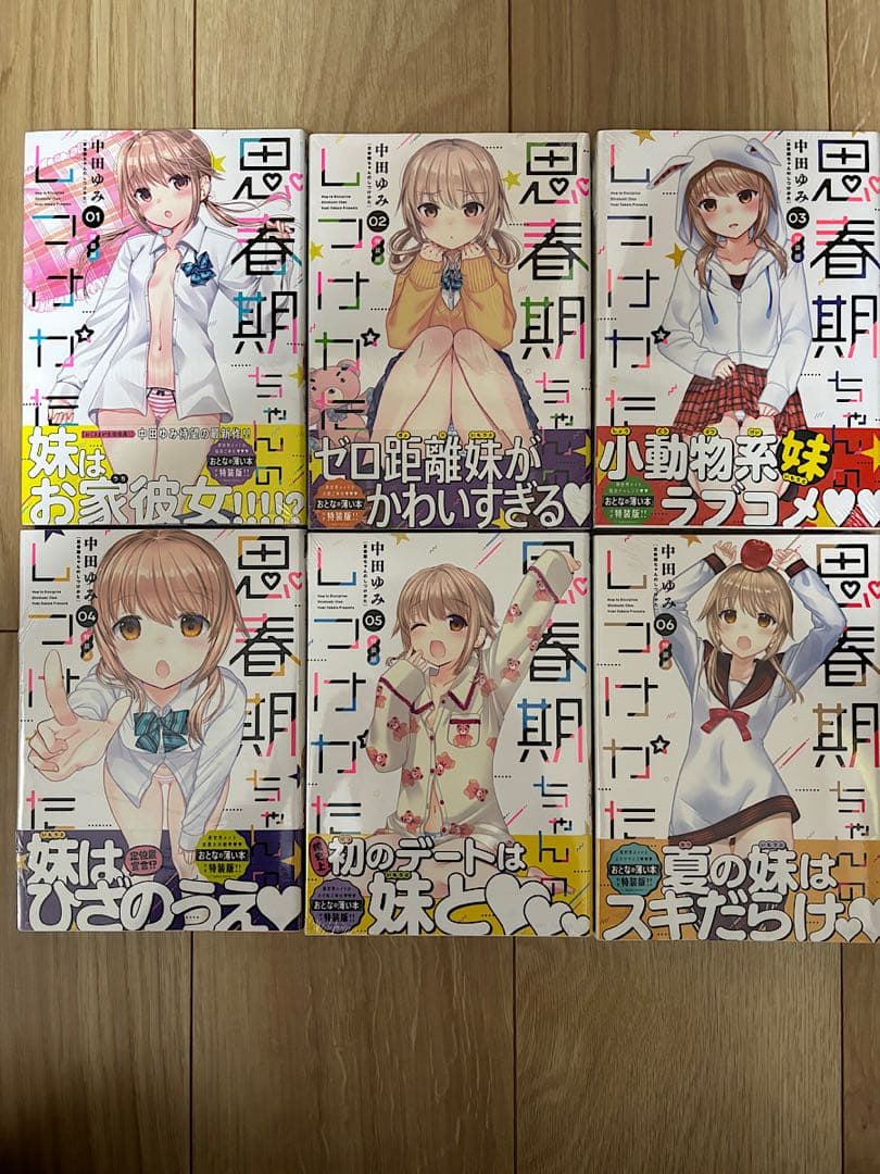 思春期ちゃんのしつけかた 特装版 全12巻 完結 中田ゆみ 一迅社 店舗特典付