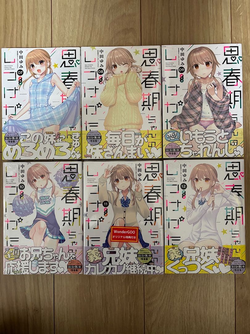 思春期ちゃんのしつけかた 特装版 全12巻 完結 中田ゆみ 一迅社 店舗特典付