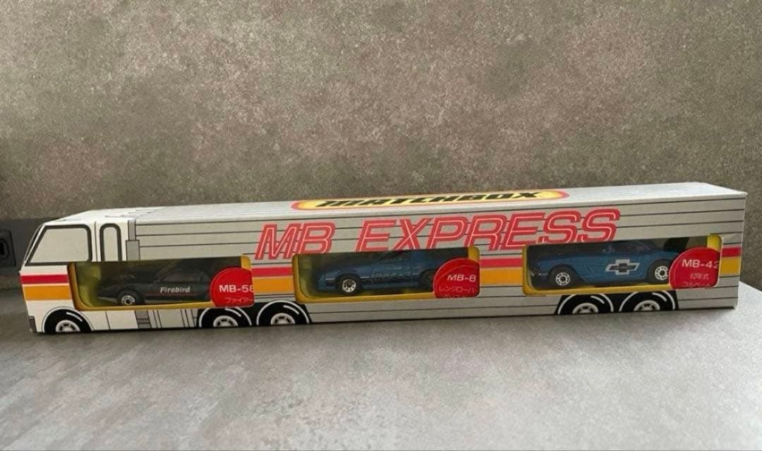 当時物 80s 日本語版 マッチボックス MB EXPRESS 3台セット