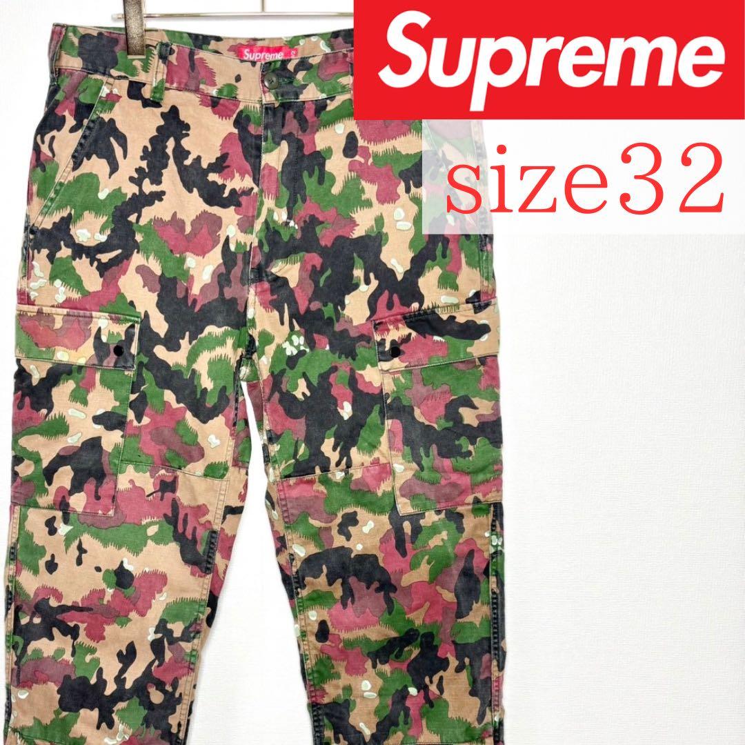 Supreme カモ柄カーゴパンツ \