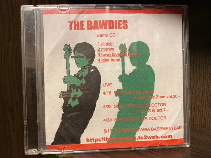THE BAWDIES 4曲入り激レアデモCD （2005年）