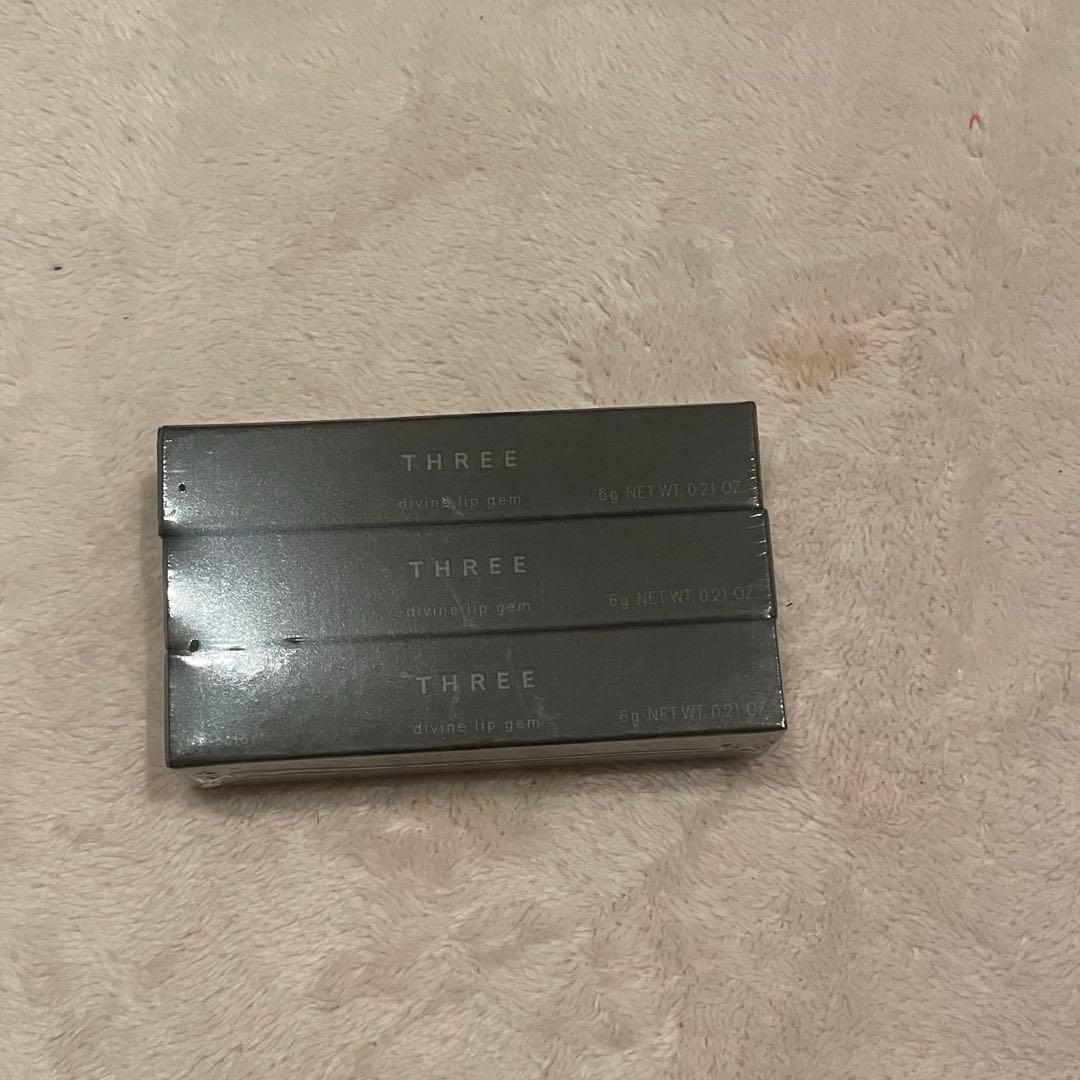 THREE ディヴァインリップジェム　01.04.06 3本セット