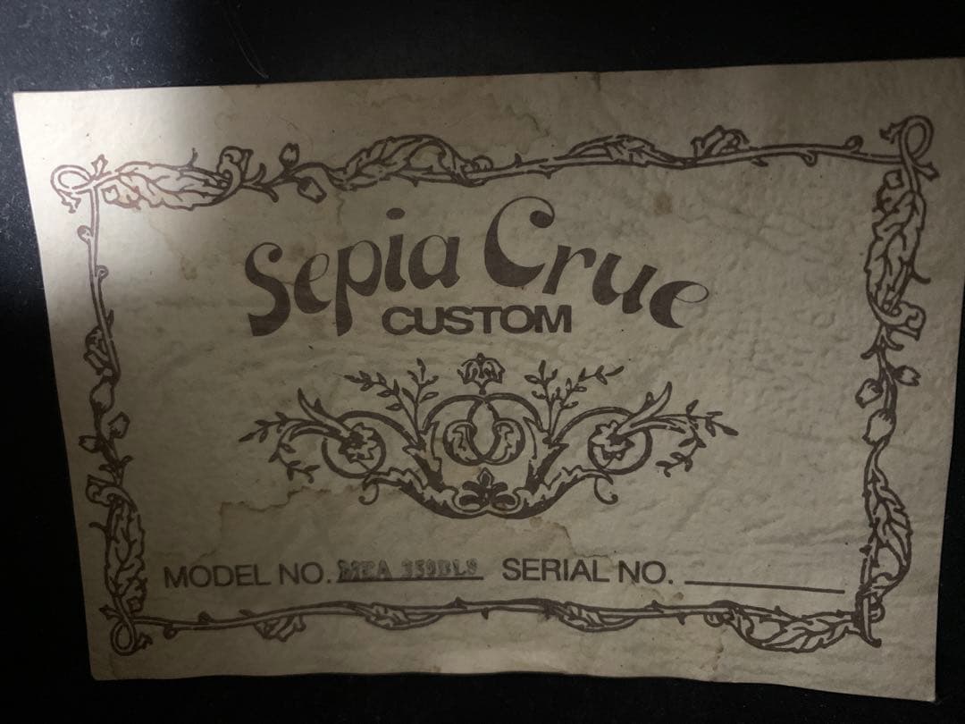 Sepia Crue CUSTOM MEA 350BLS ミニ エレアコ