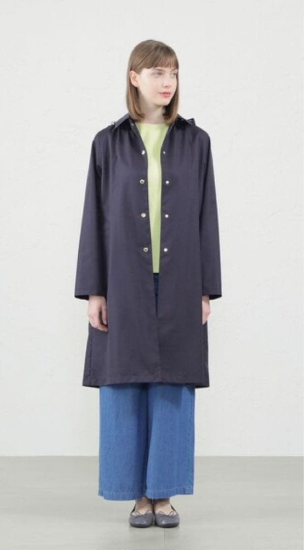 マッキントッシュフィロソフィー　ポケッタブルレインステンカラーコート