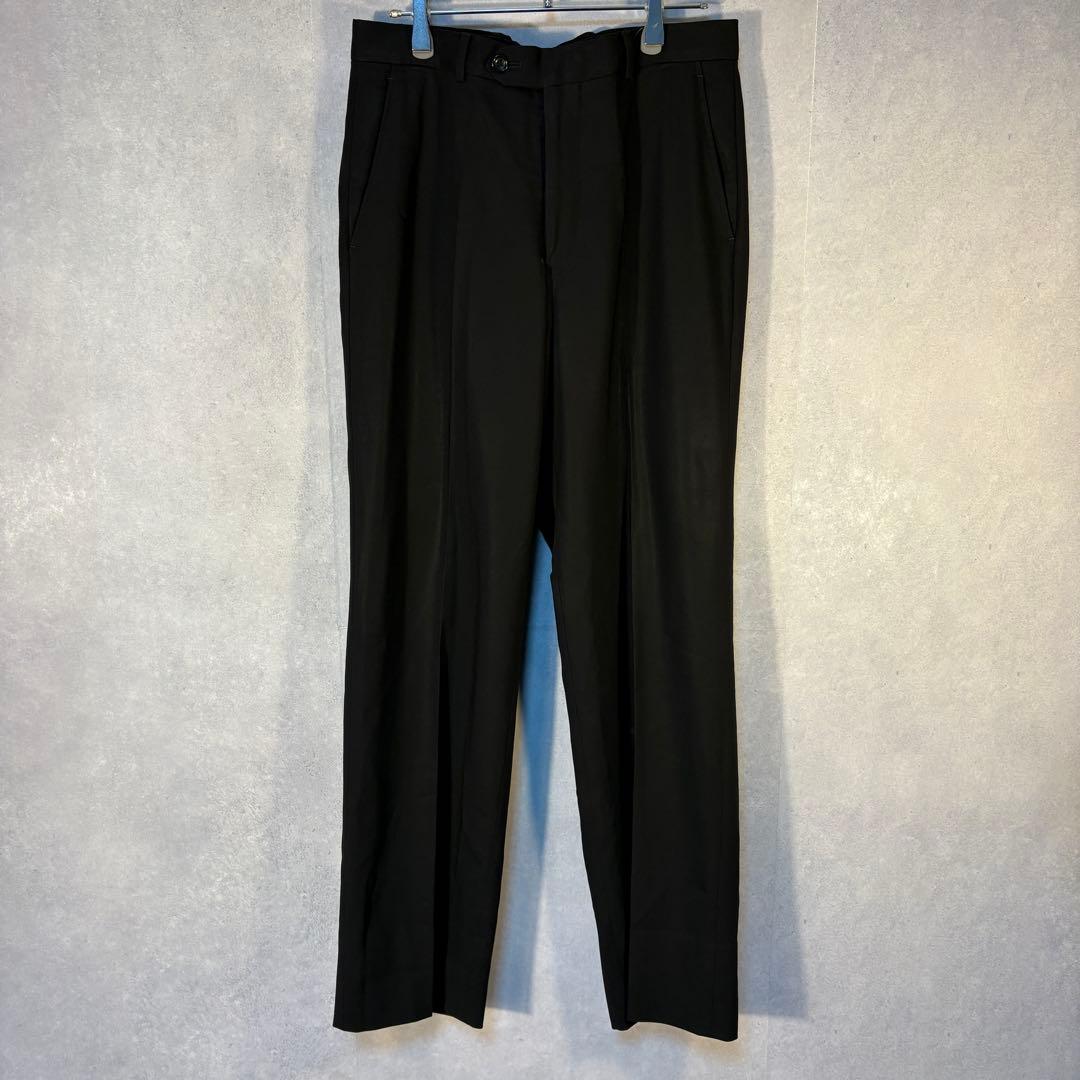 アルマーニコレツィオーニ　スラックス　シングル　ブラック