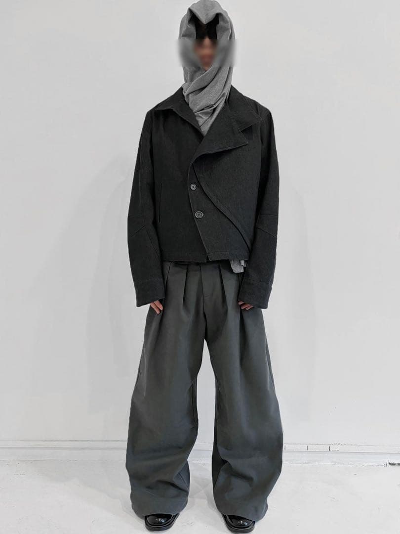 タグ付き　Bevan up デニム変形ジャケット　2way