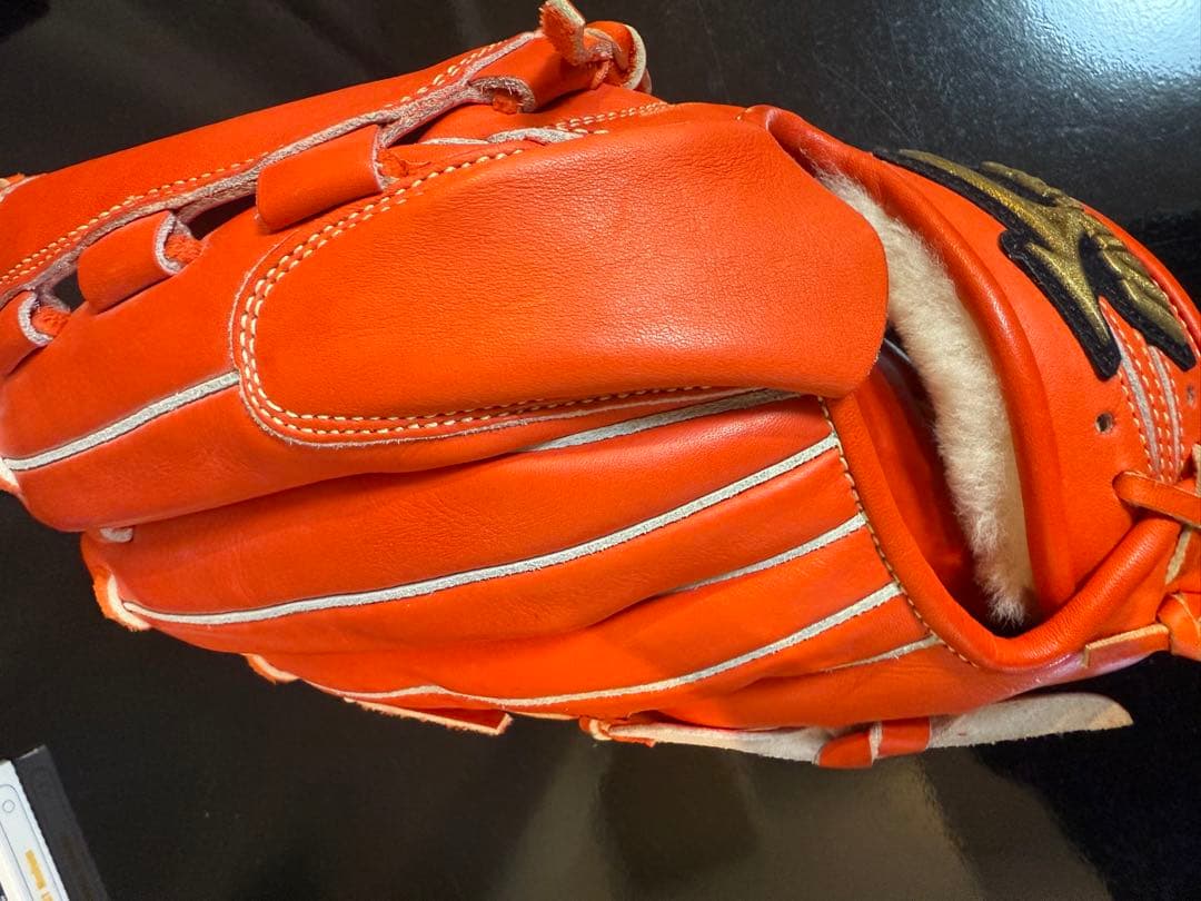 Mizuno Global Elite 4 Series 軟式グローブ オレンジ