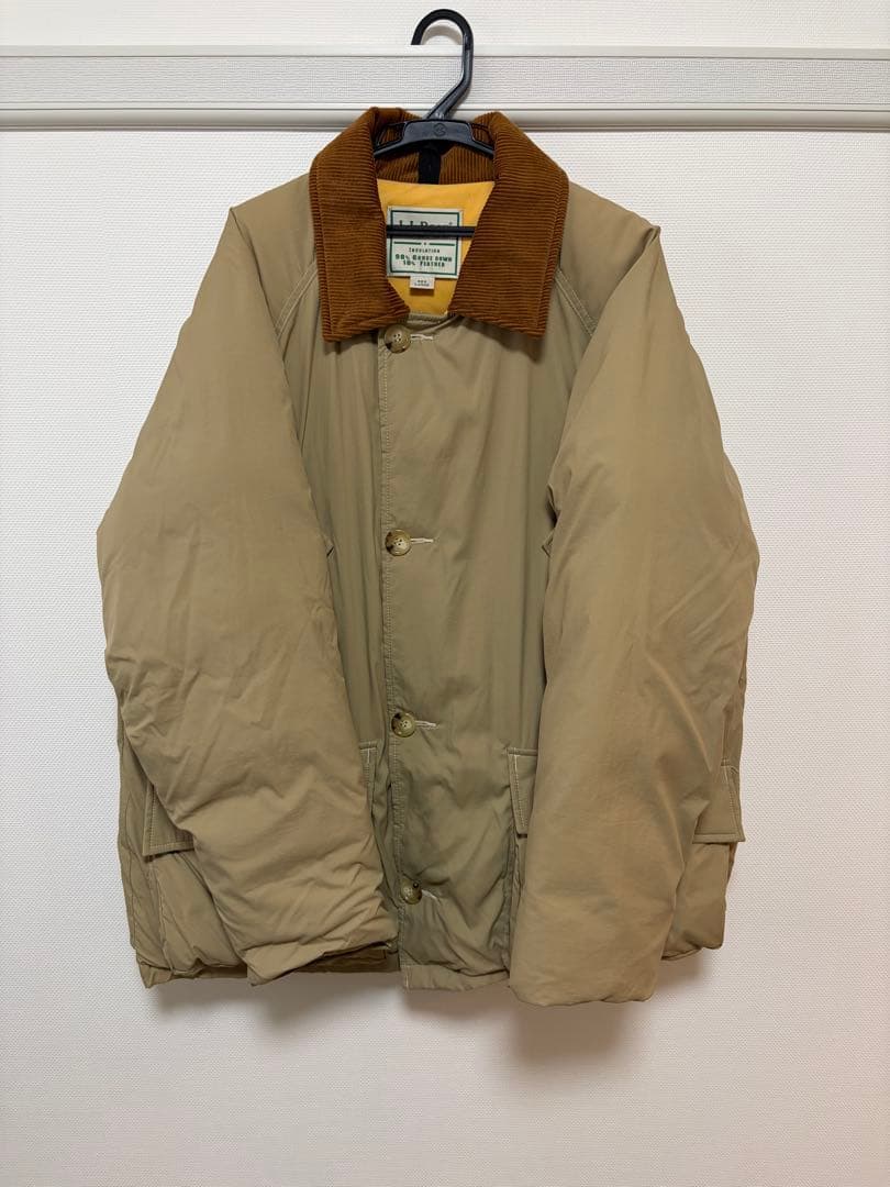 エルエルビーン　ダウンジャケット　ベージュ