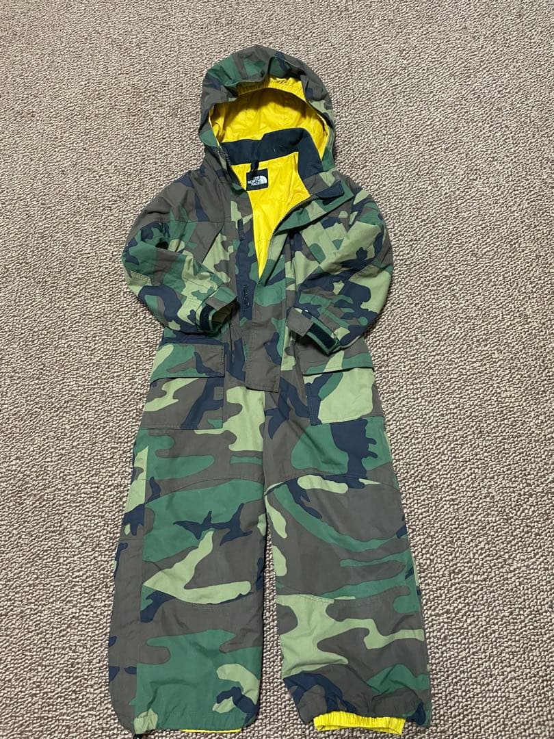 THE NORTH FACE 迷彩 スキーウェア １００