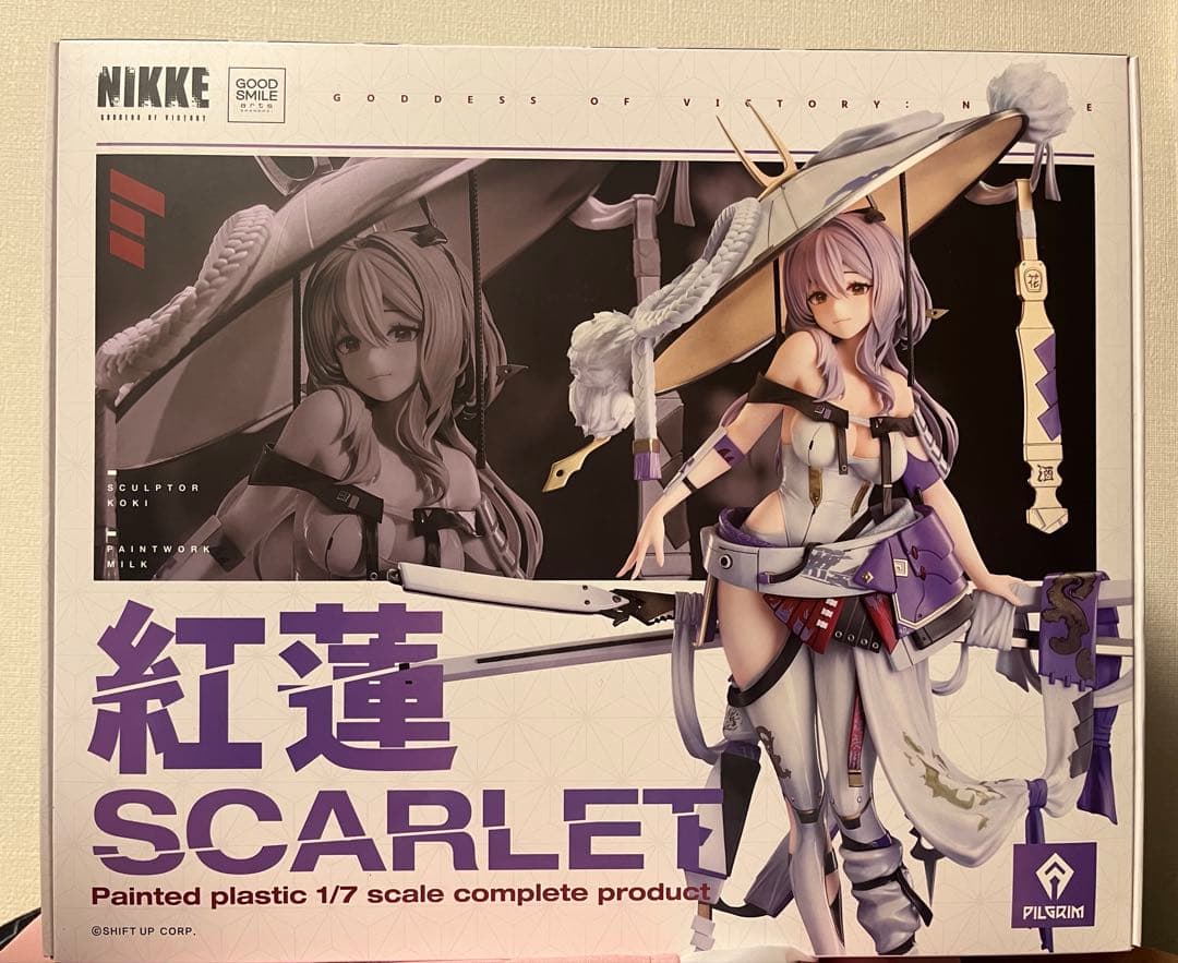 【未開封】グッドスマイル 勝利の女神 NIKKE 紅蓮 1/7スケールフィギュア