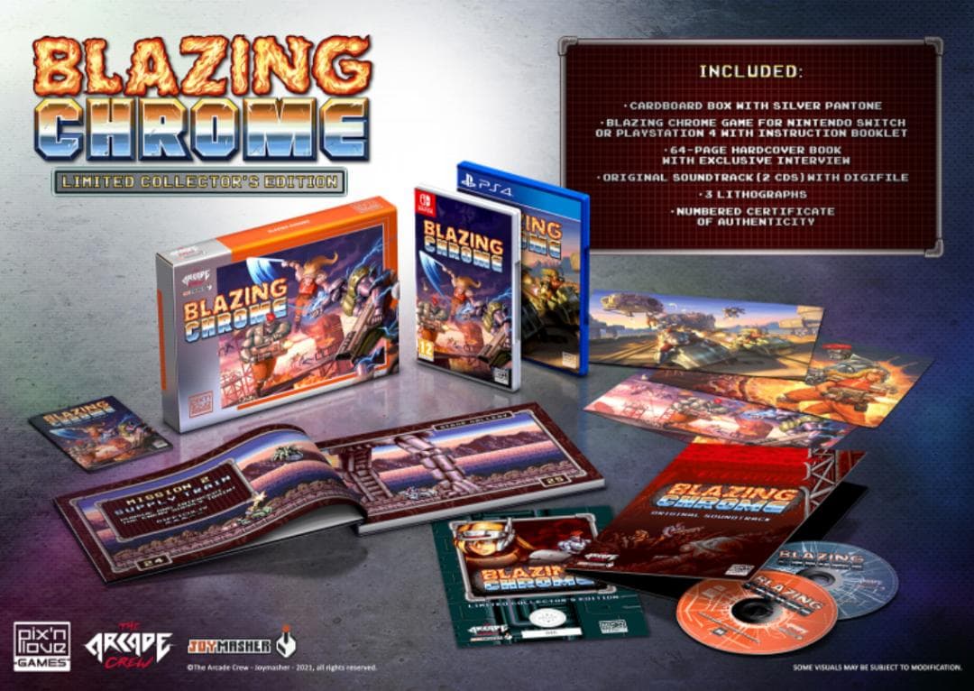 Blazing Chrome ブレイジングクローム コレクターズエディション