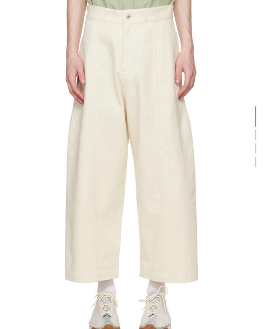 パンツ sage nation White denim