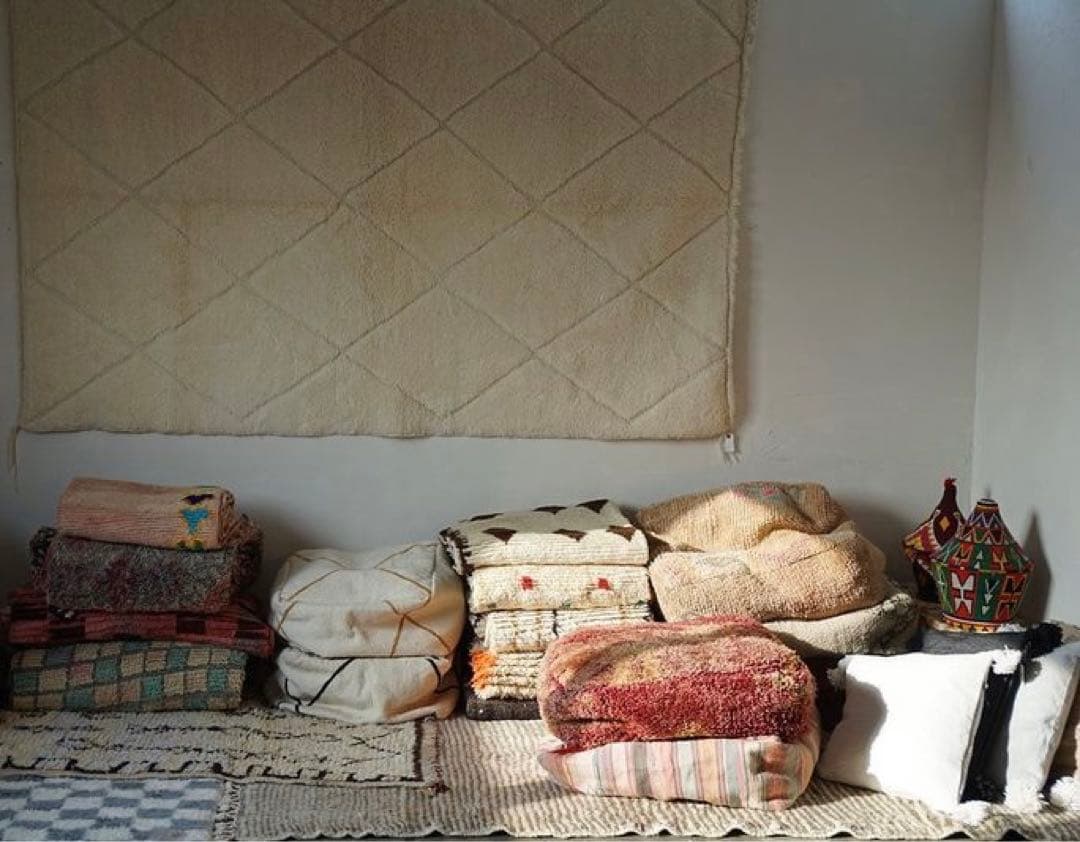 axcis nalf / CLASSIC ソファクッション　プフ　モロッコ