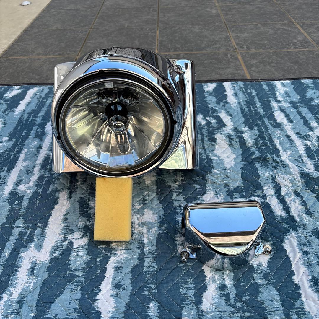 ハーレー　ナセル　ヘッドライト　ソフテイル　FLSTF