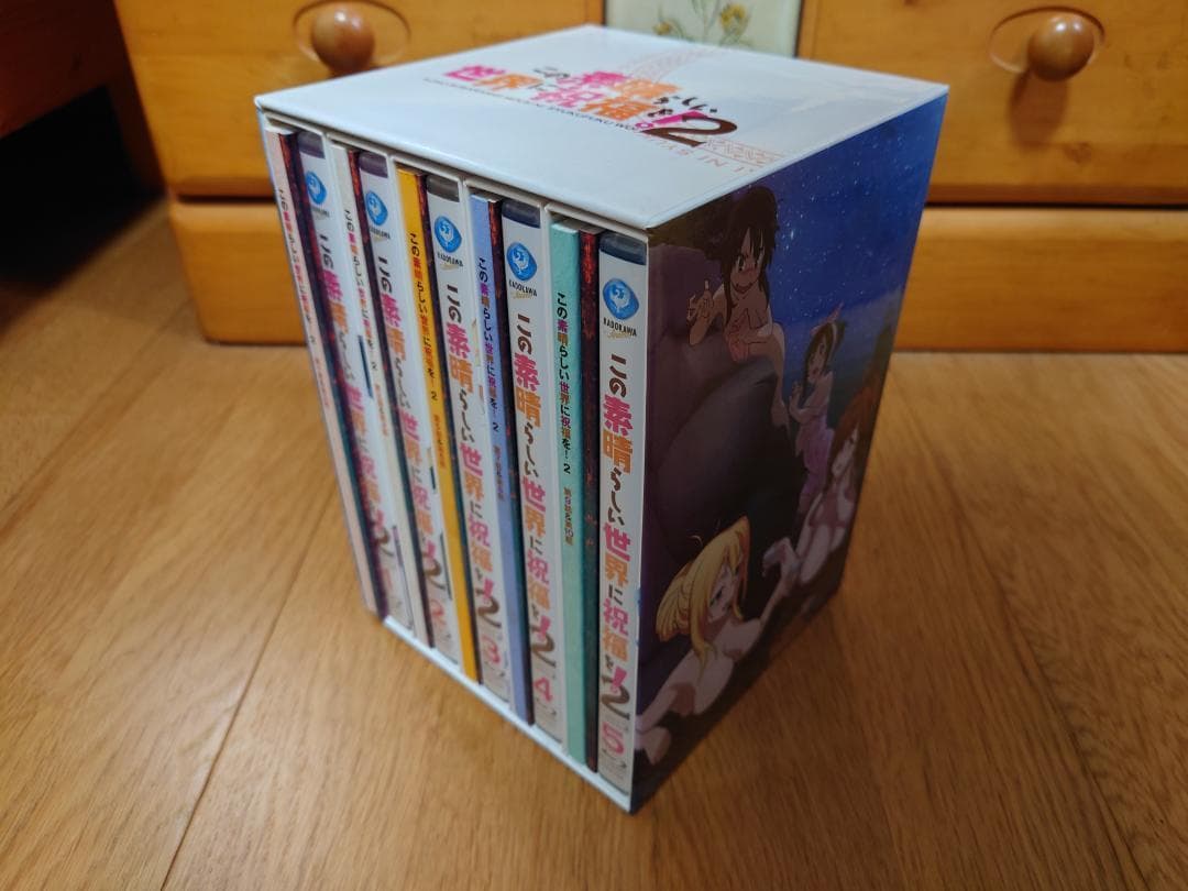 アニメ　この素晴らしい世界に祝福を！とらのあな限定版Blu-rayセット