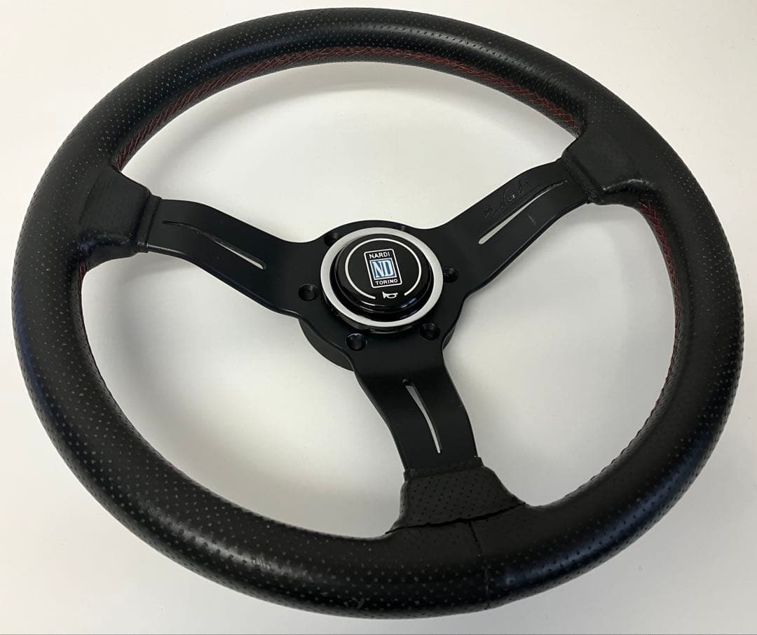 NARDI ナルディ タイプ ラリー ステアリング33cm/ホーンボタン/モモ