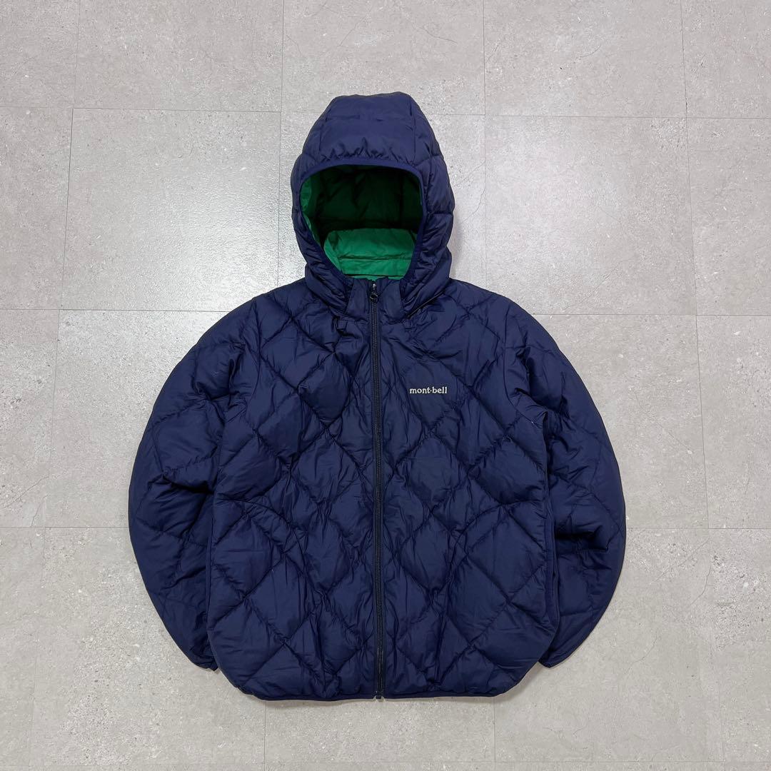ジャケット・アウター mont-bell down jacket parka blue/green