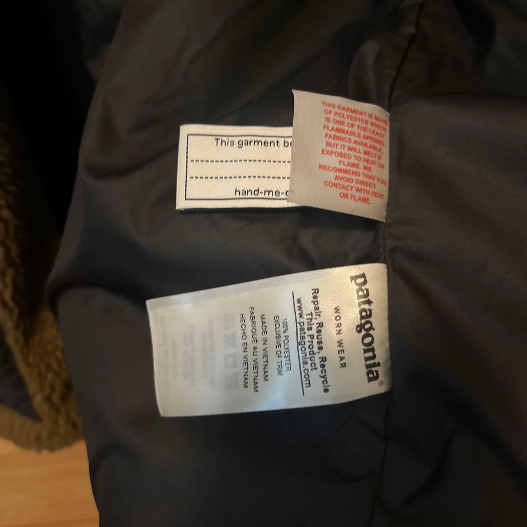【美品】patagonia K's RETRO-X フリースベスト 14XL