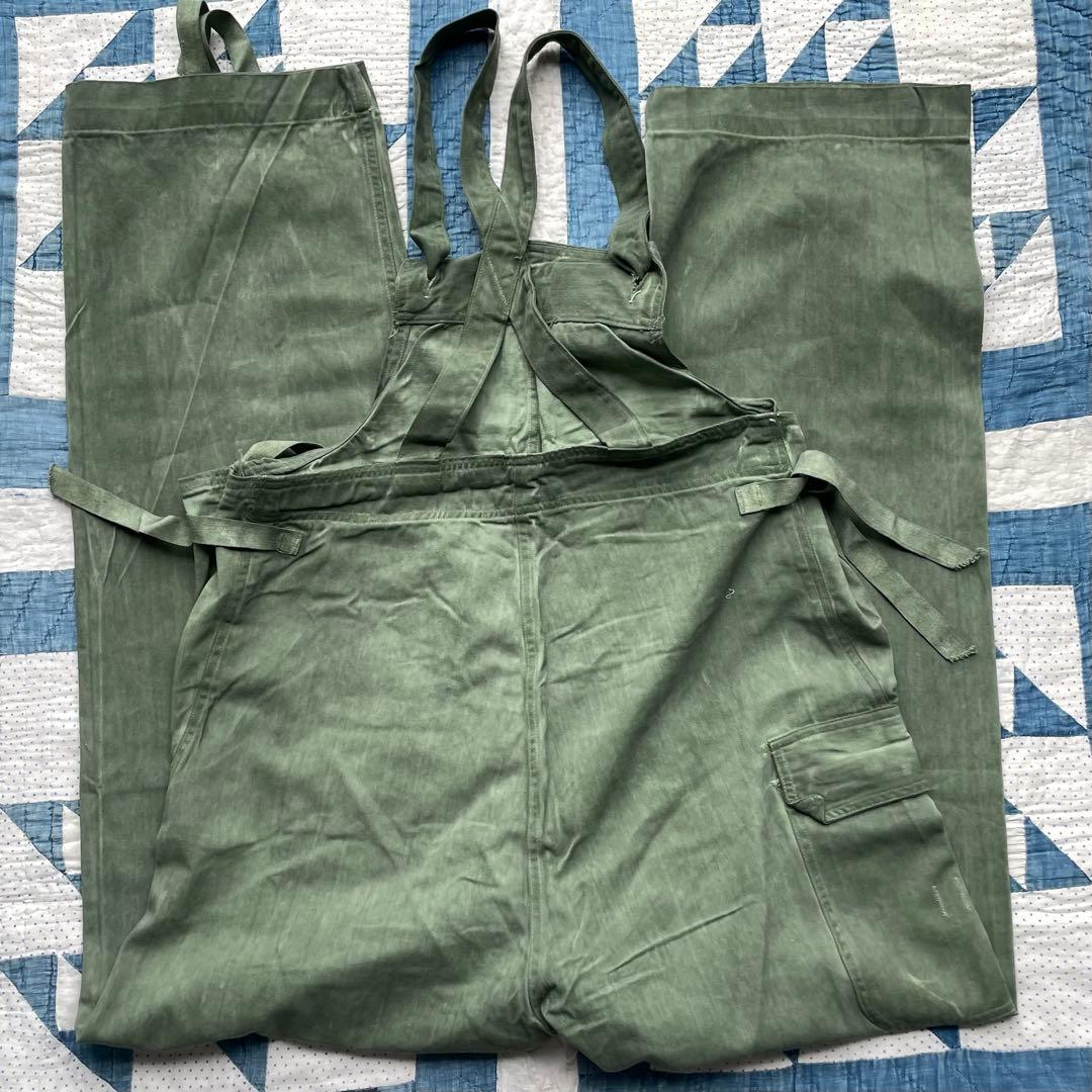 40s WW2 USN サルベージパンツ グリーン