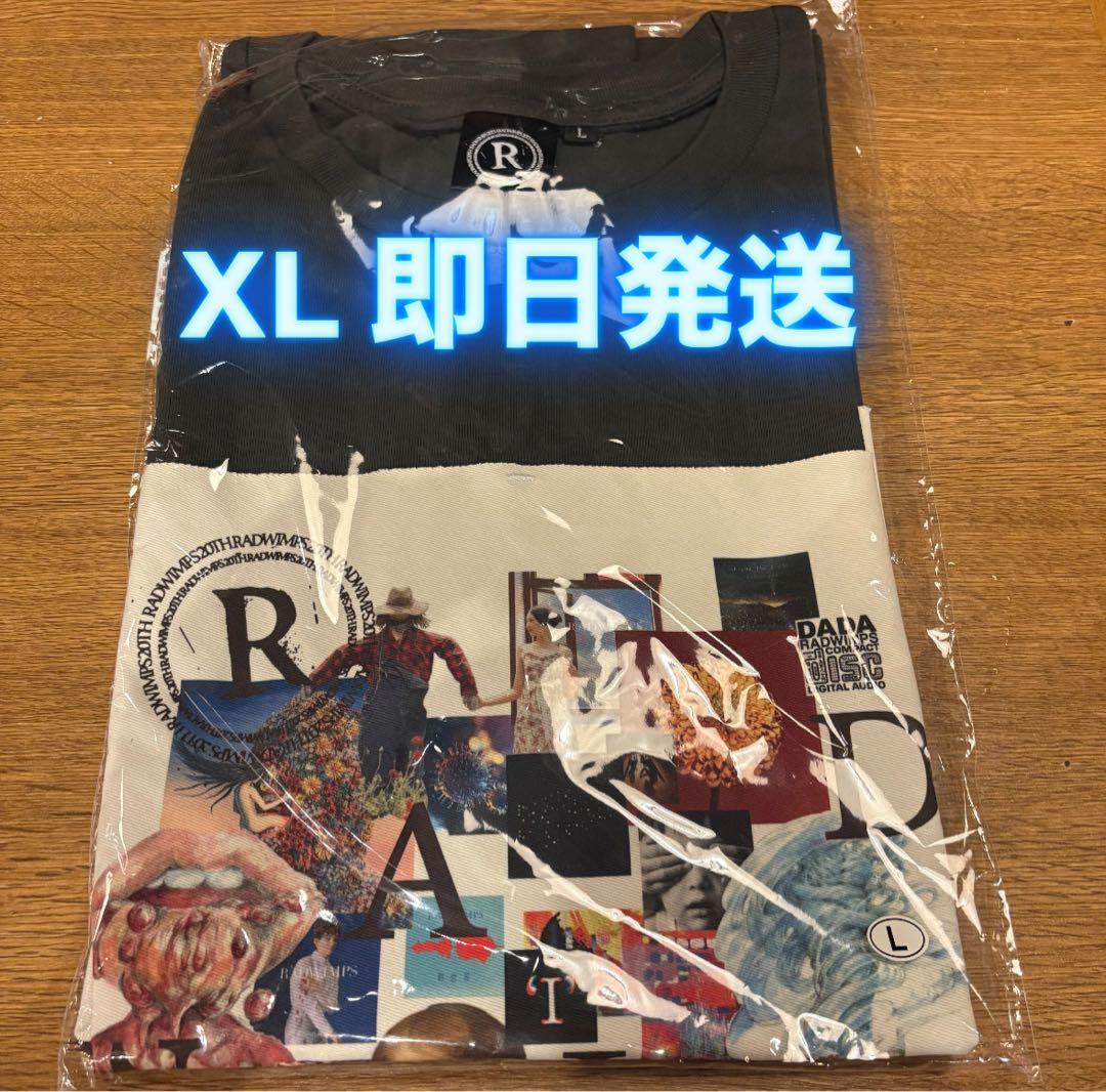 RADWIMPS 特別展 tee シングルジャケットコラージュ　XL