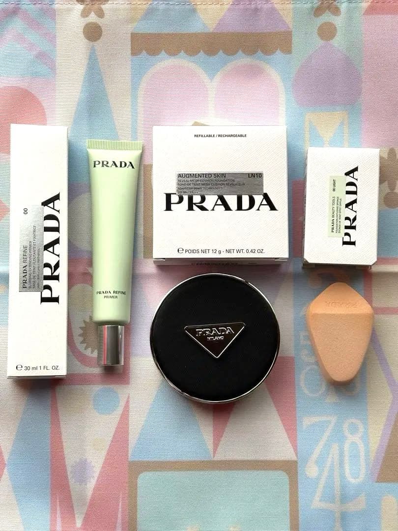 PRADAメッシュクッション・リファインブラーリングエクステンディングプライマー