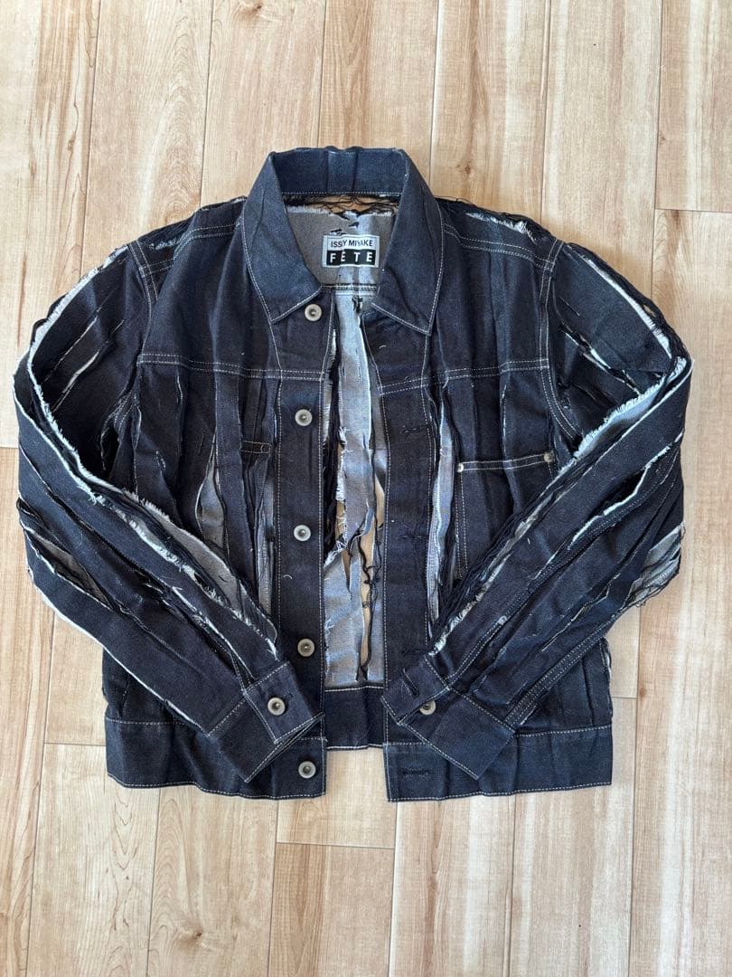 ISSEY MIYAKE FETE デストロイデニムジャケット アーカイブ