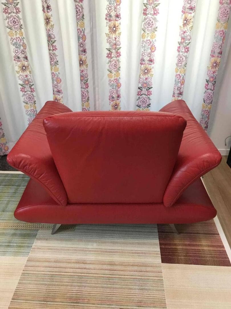 コイノール社（ドイツ）一人掛けソファ　ロッシーニ/ROSSINI　赤