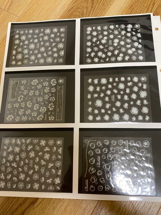 最終価格　フラワー系ネイルシール108枚