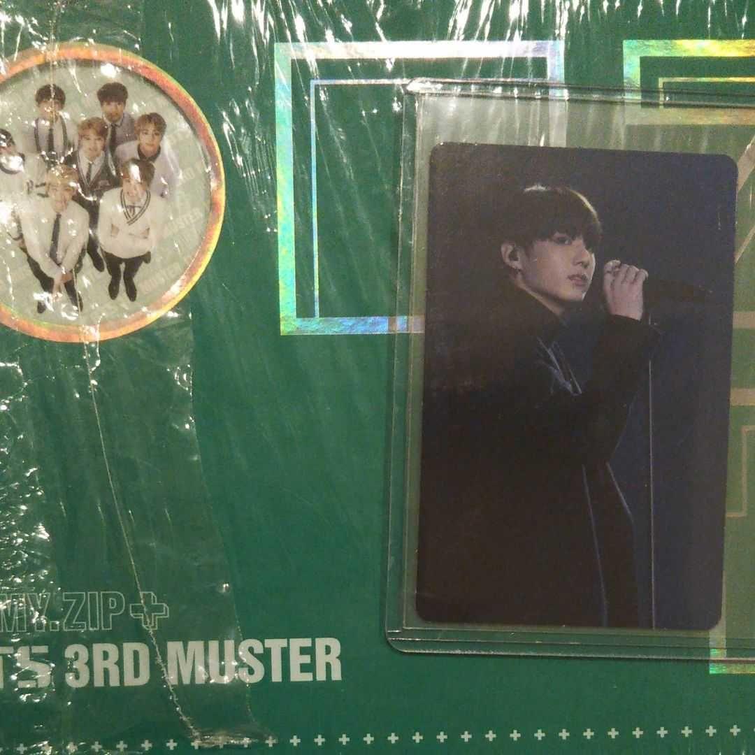 BTS  3rd MUSTER DVD【ジョングク】 【未再生】
