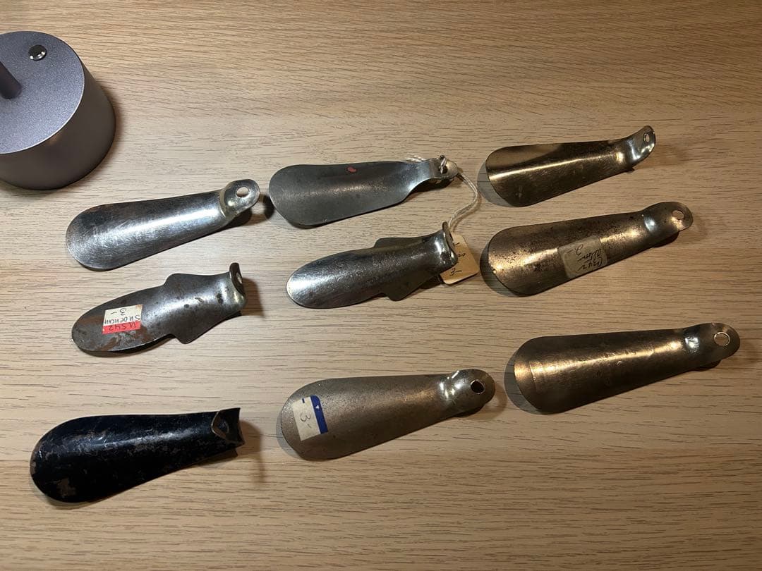 ビンテージ シューホーン 61本+ ボタンフック 15本　まとめ売り