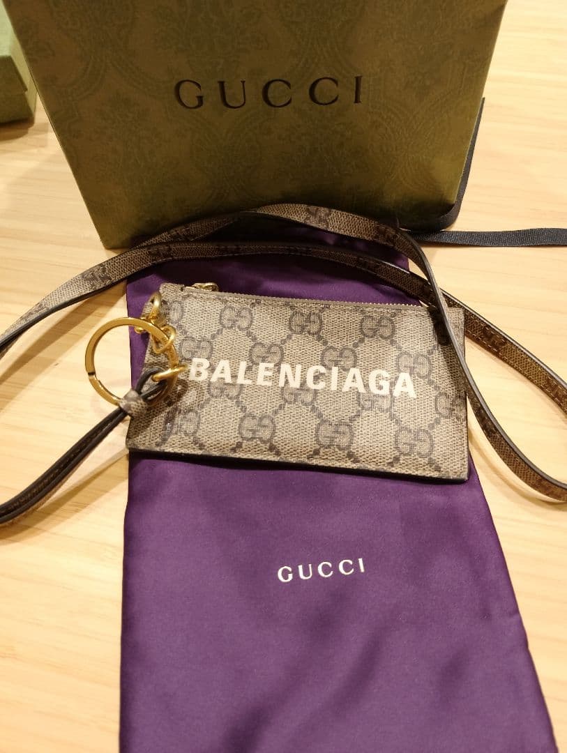GUCCI×BALENCIAGA ミニウォレット