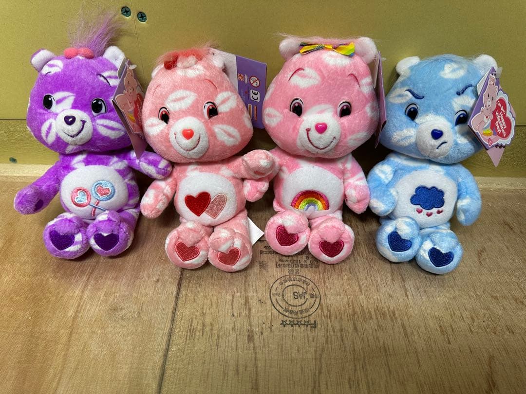 ケアベアぬいぐるみ4種セット