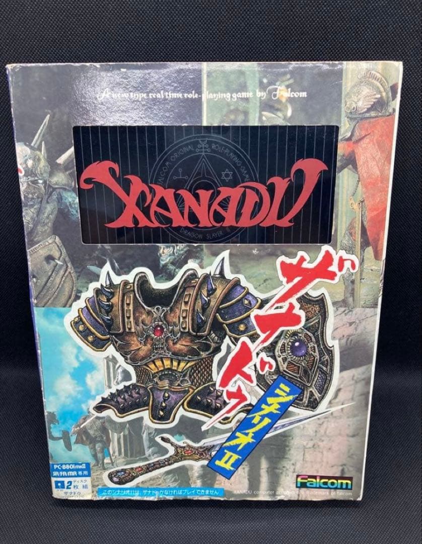 動作確認済　PC-8801mkIISR以降 ザナドゥシナリオII