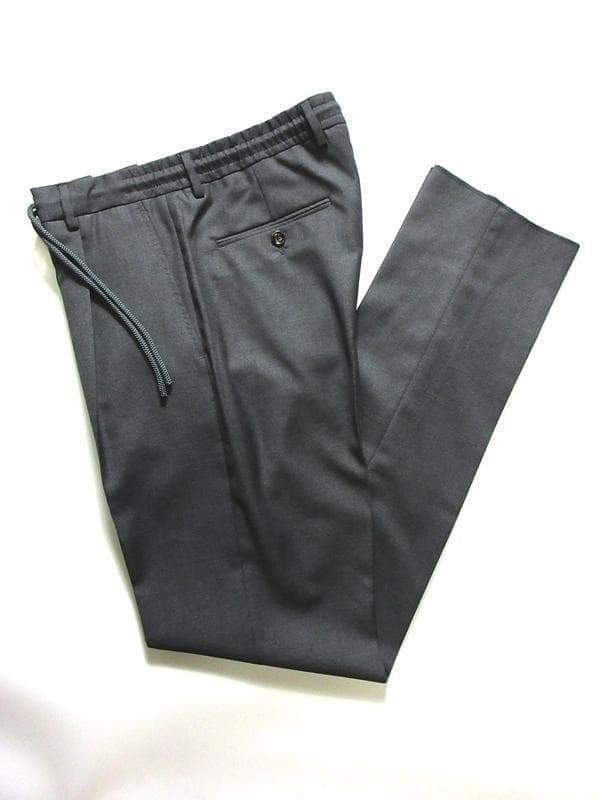 ハナ 新品 MOORERムーレー ウールサキソニーパンツ スラックス 秋冬