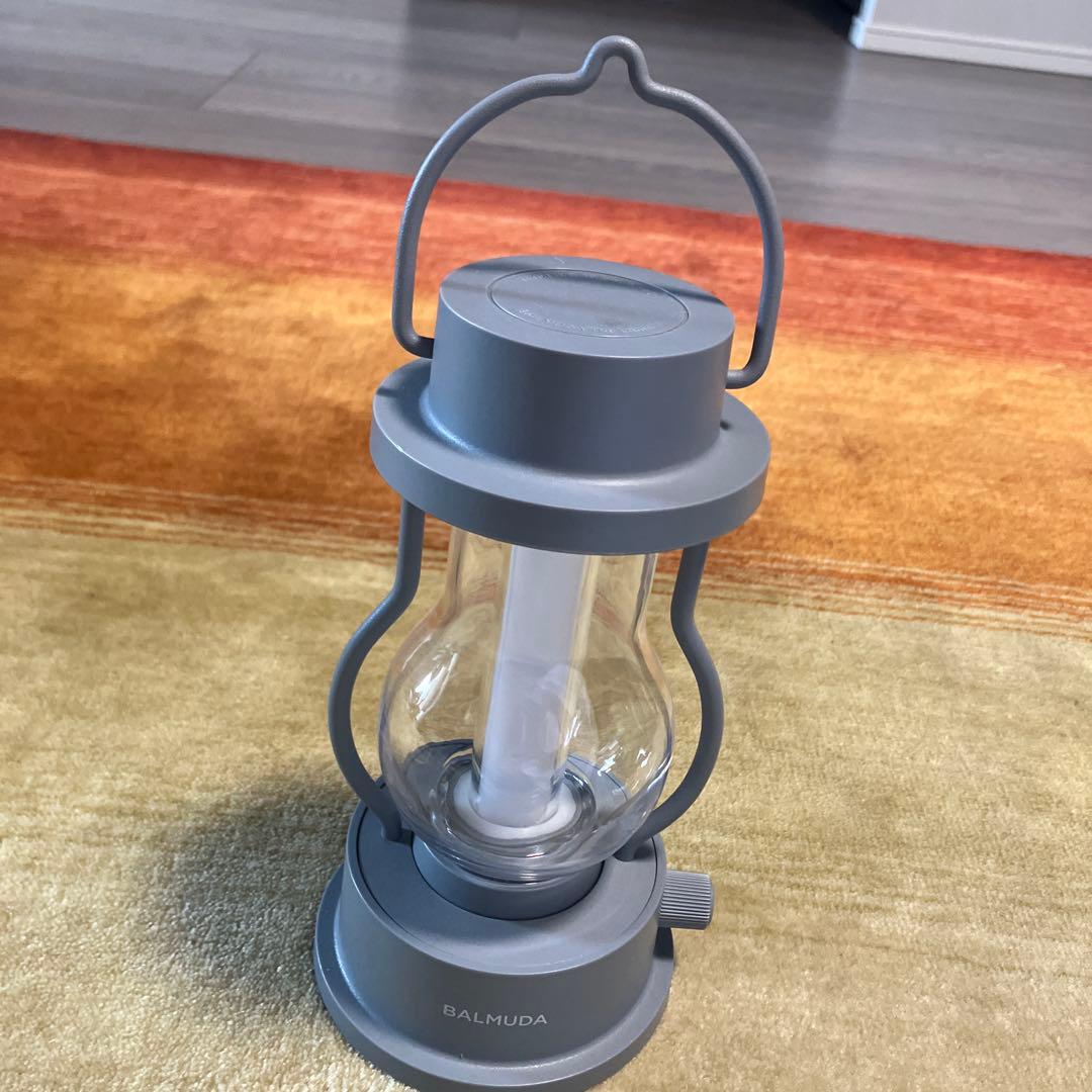 BALMUDA ランタン型LEDライト グレー