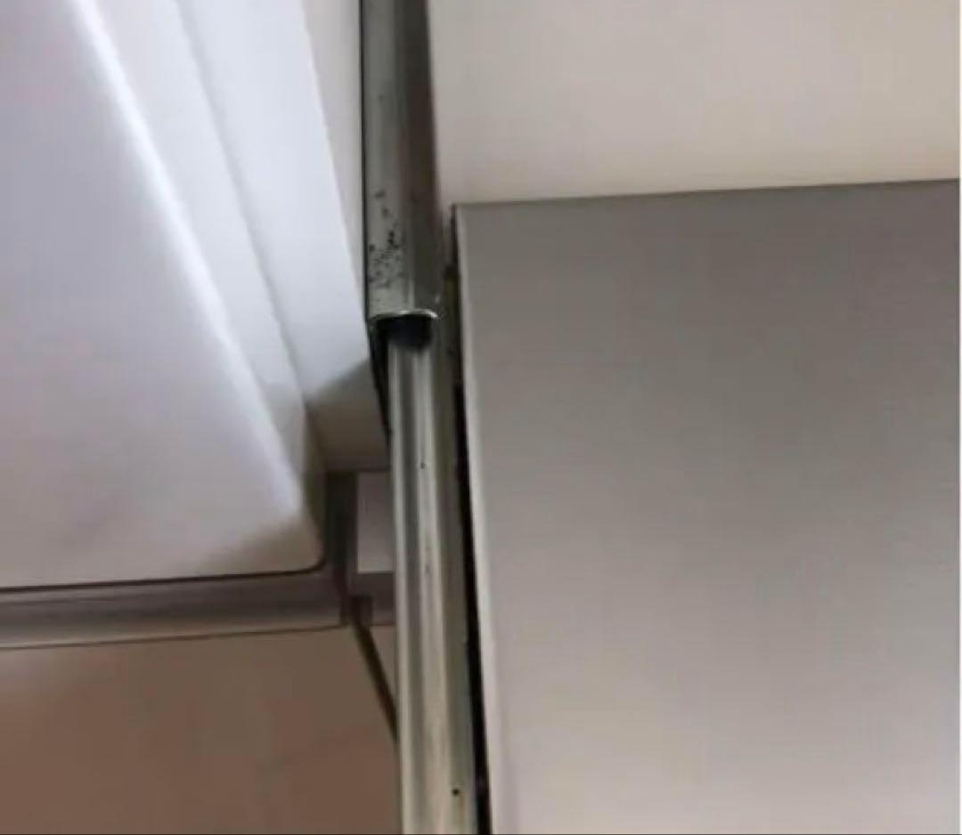 パモウナ　食器棚 キッチンボード ホワイト木製食器棚 3引き出し