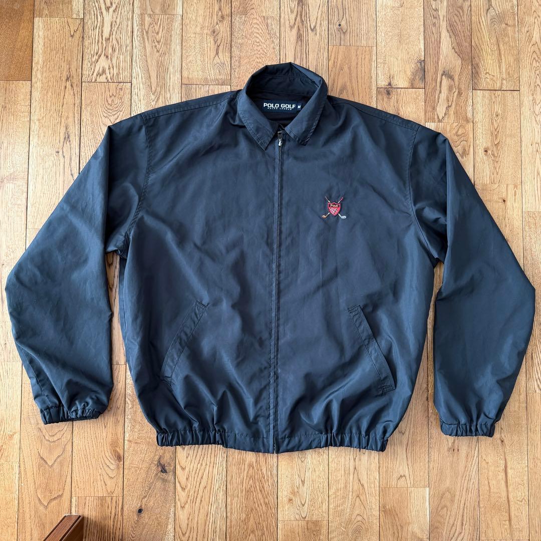 さ*ん様 90s POLO GOLF ラルフローレン ナイロン スイングトップ