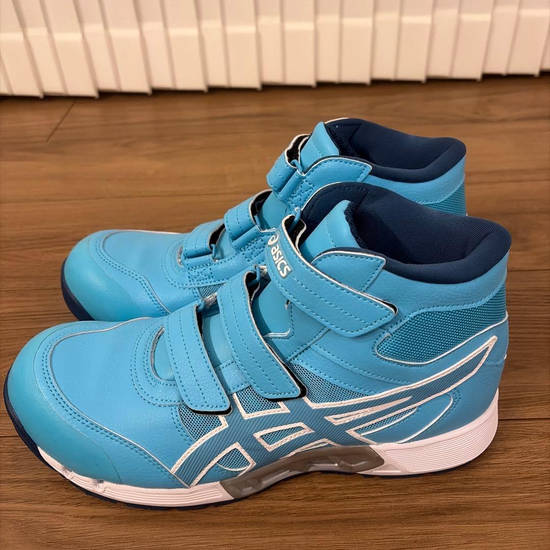 ASICS 限定カラー（アクアリウム×アクアリウム） CP308ハイカット安全靴