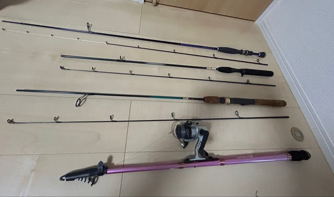 タカミネ釣り竿、ルアー、リール、他まとめ売り