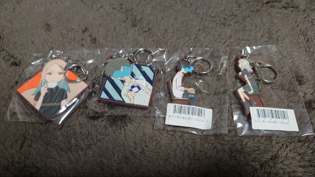 ヨルシカ エルマ&エイミーのラバーキーホルダー